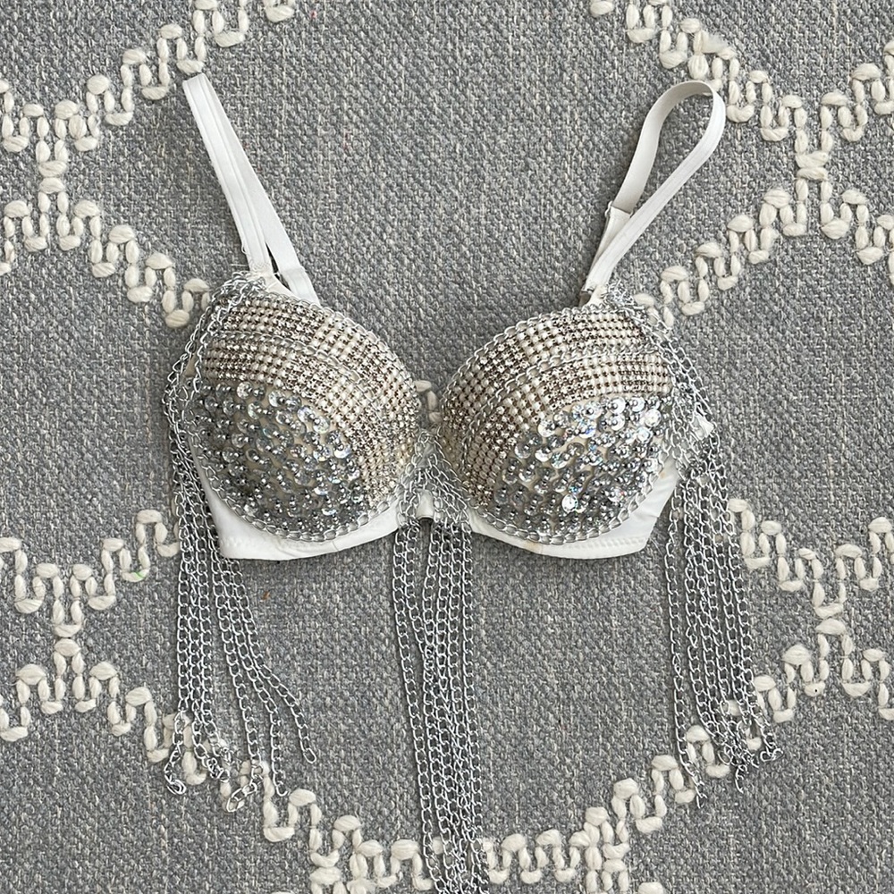 Sequin Costume Bra